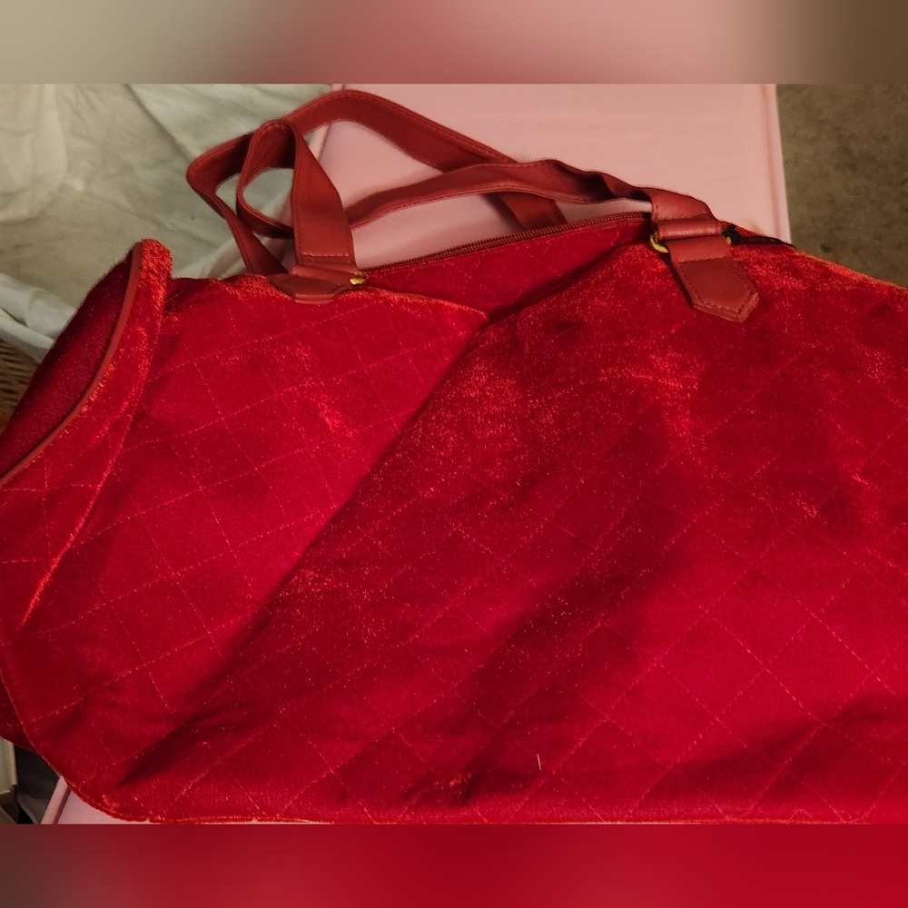 Elegant Red Quilted Women's Bag By Katy Perry